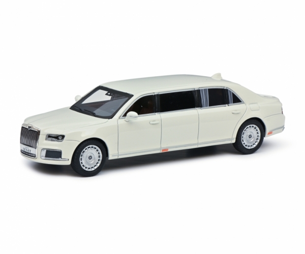 Schuco 450910100 - 1:43 Aurus Senat weiß, limitiert